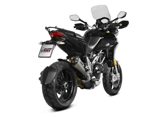 MIVV DELTA RACE EXHAUST SLIP-ON DUCATI MULTISTRADA 1200 2010-2014 ST. STEEL