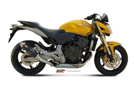 MIVV GP EXHAUST SLIP-ON HONDA CB 600F HORNET 07-13 CBR 600 F 11-13 CARBON