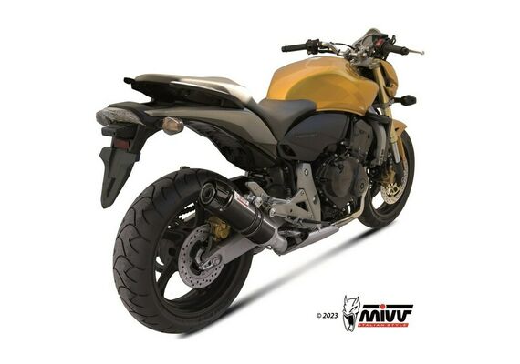 MIVV GP EXHAUST SLIP-ON HONDA CB 600F HORNET 07-13 CBR 600 F 11-13 BLACK