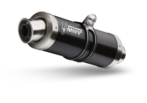 MIVV GP EXHAUST SLIP-ON HONDA CB 600F HORNET 07-13 CBR 600 F 11-13 BLACK