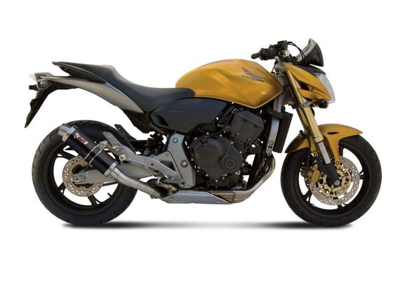 MIVV GP EXHAUST SLIP-ON HONDA CB 600F HORNET 07-13 CBR 600 F 11-13 BLACK