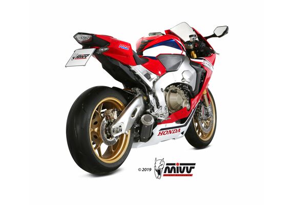 MIVV MK3 EXHAUST SLIP-ON HONDA CBR 1000 RR 2017-2019 CARBON