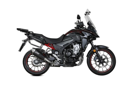 MIVV DELTA RACE EXHAUST SLIP-ON HONDA CB 500 X 2022-2023 BLACK