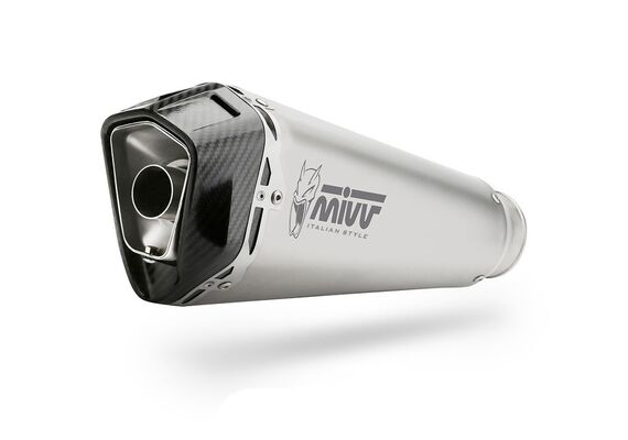 MIVV DELTA RACE EXHAUST SLIP-ON HONDA CB 500 X 2022-2023 ST. STEEL
