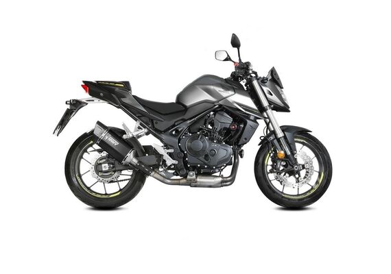 MIVV SR-1 EXHAUST SLIP-ON HONDA CB750 HORNET 2023-2024 BLACK