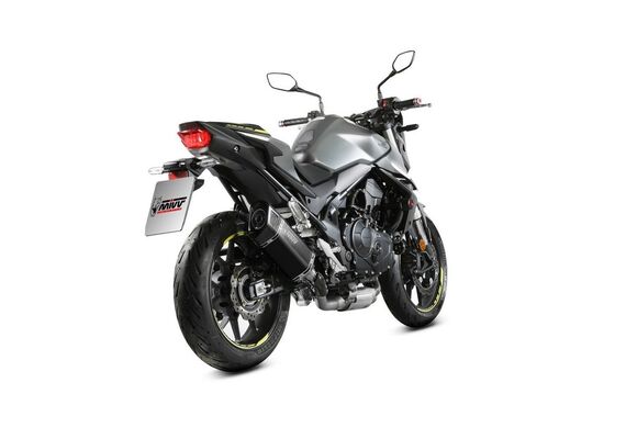 MIVV SR-1 EXHAUST SLIP-ON HONDA CB750 HORNET 2023-2024 BLACK