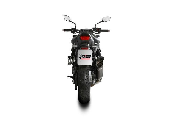 MIVV SR-1 EXHAUST SLIP-ON HONDA CB750 HORNET 2023-2024 BLACK