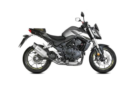 MIVV SR-1 EXHAUST SLIP-ON HONDA CB750 HORNET 2023-2024 ST. STEEL