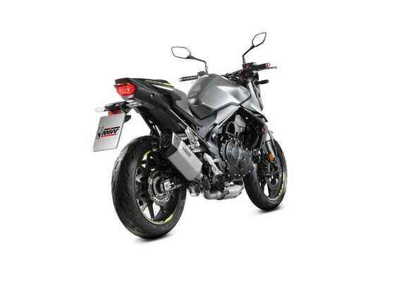 MIVV SR-1 EXHAUST SLIP-ON HONDA CB750 HORNET 2023-2024 ST. STEEL