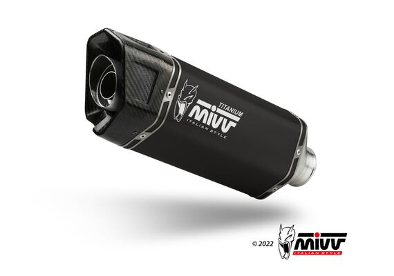 MIVV SR-1 ΤΕΛΙΚΌ ΕΞΆΤΜΙΣΗΣ KYMCO AK 550 2021-2024 BLACK TITANIUM