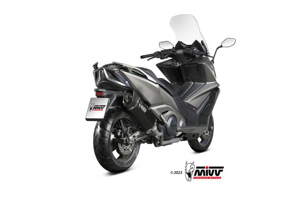 MIVV SR-1 ΤΕΛΙΚΌ ΕΞΆΤΜΙΣΗΣ KYMCO AK 550 2021-2024 BLACK TITANIUM