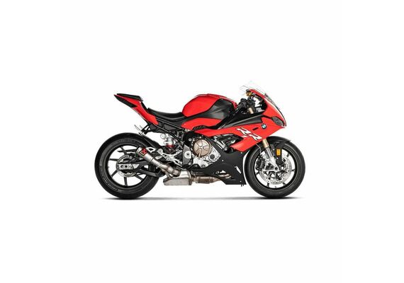 AKRAPOVIC EXHAUST SLIP-ON BMW S 1000RR 2019-2024 TITANIUM