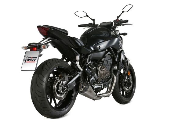 MIVV DELTA RACE EXHAUST FULL SYSTEM YAMAHA MT 07 2014-2020 ST. STEEL