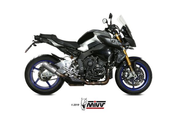 MIVV MK3 EXHAUST SLIP-ON YAMAHA MT 10 2016-2021 ST. STEEL