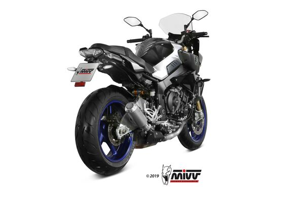 MIVV MK3 EXHAUST SLIP-ON YAMAHA MT 10 2016-2021 ST. STEEL