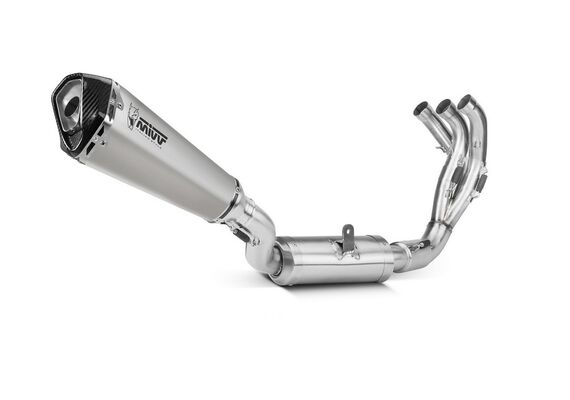 MIVV DELTA RACE EXHAUST FULL SYSTEM YAMAHA TRACER 9 GT 2021-2024 ST. STEEL