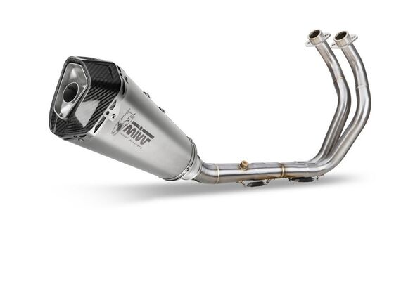 MIVV DELTA RACE EXHAUST FULL SYSTEM YAMAHA MT 07 2021-2024 ST. STEEL