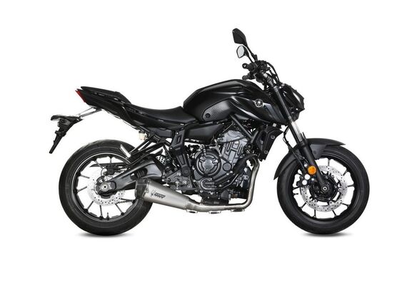MIVV DELTA RACE EXHAUST FULL SYSTEM YAMAHA MT 07 2021-2024 ST. STEEL