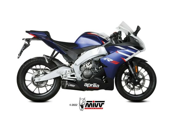 MIVV DELTA RACE ΟΛΌΣΩΜΗ ΕΞΆΤΜΙΣΗ APRILIA RS 125 2021-2024 BLACK