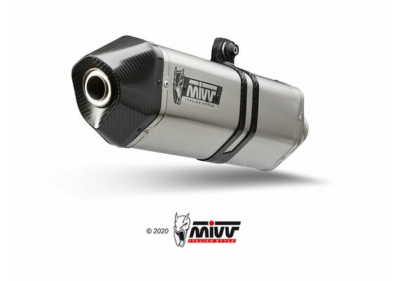 MIVV SPEED EDGE ΤΕΛΙΚΌ ΕΞΆΤΜΙΣΗΣ BMW R 1200 GS / ADVENTURE 2004-2007 ST. STEEL