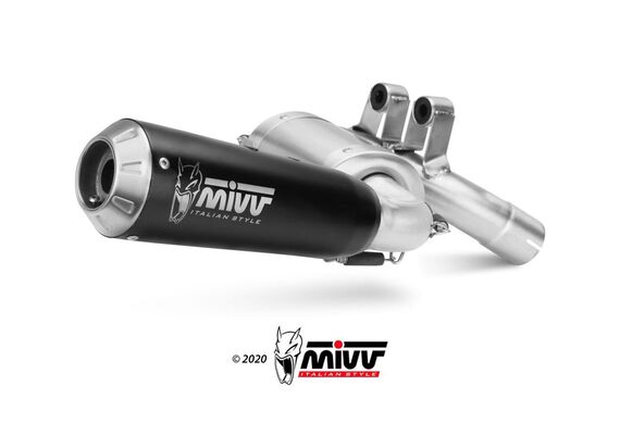 MIVV X-M1 ΤΕΛΙΚΌ ΕΞΆΤΜΙΣΗΣ BMW F 900 XR 2020-2024 BLACK