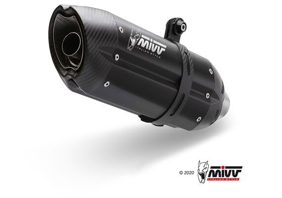 MIVV SUONO ΤΕΛΙΚΌ ΕΞΆΤΜΙΣΗΣ DUCATI MULTISTRADA 1200 1260 2015-2020 BLACK