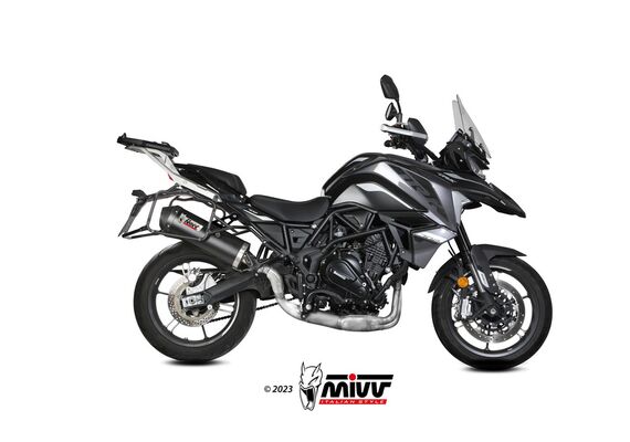 MIVV OVAL ΤΕΛΙΚΌ ΕΞΆΤΜΙΣΗΣ BENELLI TRK 702 X 2023-2024 BLACK