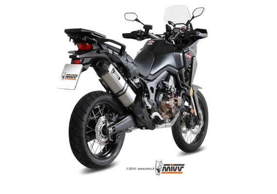 MIVV SPEED EDGE ΤΕΛΙΚΌ ΕΞΆΤΜΙΣΗΣ HONDA CRF 1000 L AFRICA TWIN 2016-2019 ST. STEEL