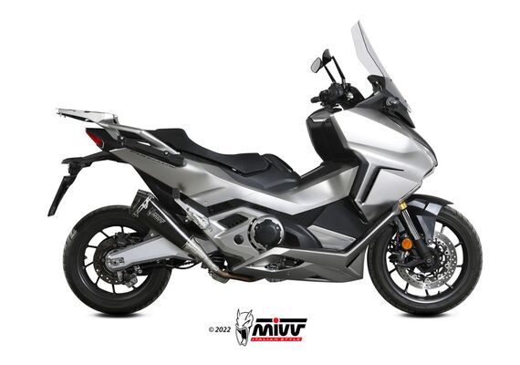 MIVV DELTA RACE ΤΕΛΙΚΌ ΕΞΆΤΜΙΣΗΣ HONDA FORZA 750 2021-2024 BLACK