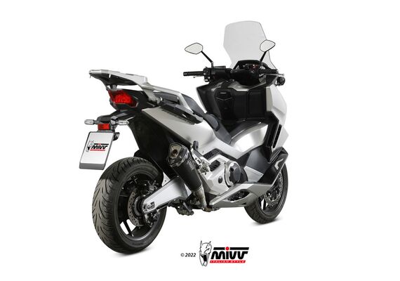 MIVV DELTA RACE ΤΕΛΙΚΌ ΕΞΆΤΜΙΣΗΣ HONDA FORZA 750 2021-2024 BLACK