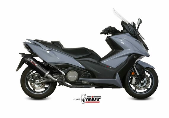 MIVV OVAL ΤΕΛΙΚΌ ΕΞΆΤΜΙΣΗΣ KYMCO AK 550 2017-2020 BLACK