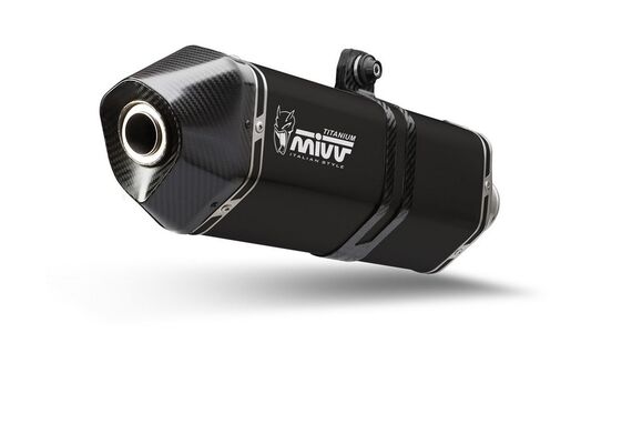 MIVV SPEED EDGE ΤΕΛΙΚΆ ΕΞΆΤΜΙΣΗΣ SUZUKI GSXR 1300 HAYABUSA 2021-2024 BLACK TITANIUM