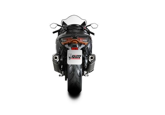 MIVV SPEED EDGE ΤΕΛΙΚΆ ΕΞΆΤΜΙΣΗΣ SUZUKI GSXR 1300 HAYABUSA 2021-2024 BLACK TITANIUM
