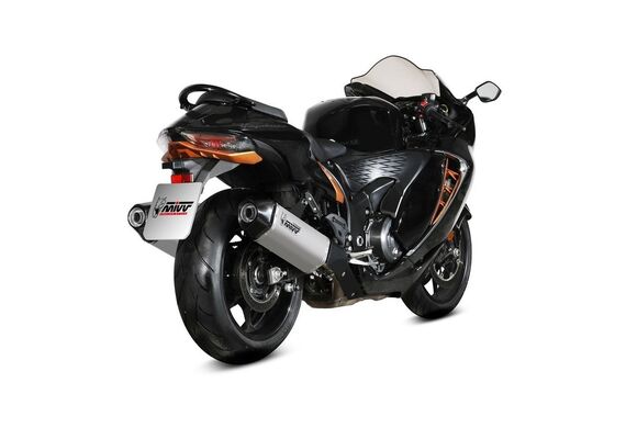 MIVV SPEED EDGE ΤΕΛΙΚΆ ΕΞΆΤΜΙΣΗΣ SUZUKI GSXR 1300 HAYABUSA 2021-2024 TITANIUM