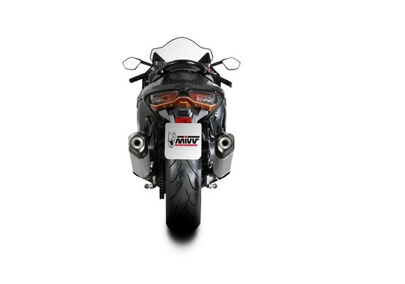 MIVV SPEED EDGE ΤΕΛΙΚΆ ΕΞΆΤΜΙΣΗΣ SUZUKI GSXR 1300 HAYABUSA 2021-2024 TITANIUM