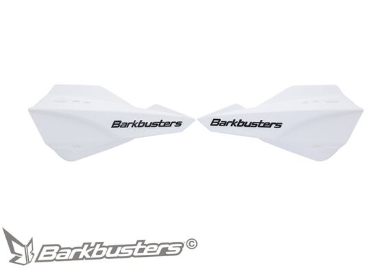 BB SABRE MX-ENDURO HANDGUARDS WHITE-WHITE