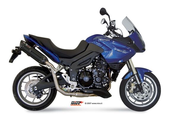 MIVV SUONO ΤΕΛΙΚΌ ΕΞΆΤΜΙΣΗΣ TRIUMPH TIGER 1050 2007-2012 BLACK