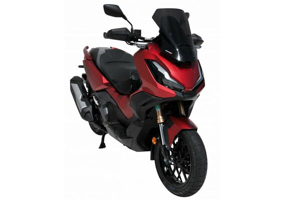 ERMAX ΖΕΛΑΤΊΝΑ HONDA ADV 350 2022-2025 ΤΟΥΡΙΣΤΙΚΉ 45CM ΣΚΟΎΡΟ ΦΙΜΈ