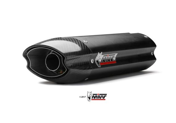 MIVV SUONO ΤΕΛΙΚΆ ΕΞΆΤΜΙΣΗΣ YAMAHA FZ6 FAZER 2004-2011 BLACK