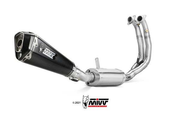 MIVV DELTA RACE ΟΛΌΣΩΜΗ ΕΞΆΤΜΙΣΗ APRILIA RS 660 TUONO 660 2020-2024 CARBON