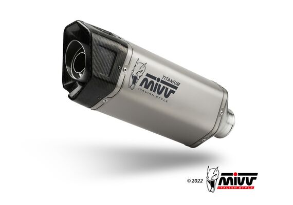 MIVV SR-1 ΤΕΛΙΚΌ ΕΞΆΤΜΙΣΗΣ APRILIA RSV4R TUONO V4 2021-2024 TITANIUM