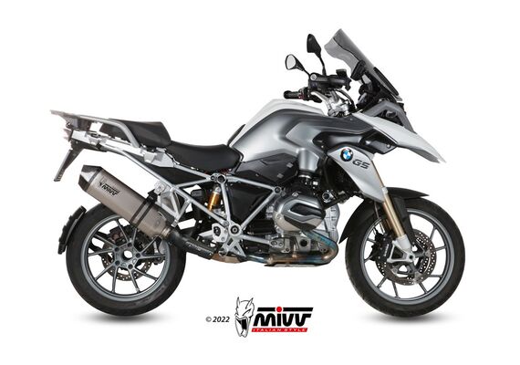 MIVV SPEED EDGE ΤΕΛΙΚΌ ΕΞΆΤΜΙΣΗΣ BMW R 1200 GS / ADVENTURE 2013-2018 TITANIUM