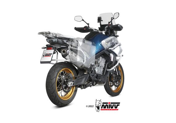 MIVV SPEED EDGE ΤΕΛΙΚΌ ΕΞΆΤΜΙΣΗΣ CF MOTO 800MT 2022-2024 ST. STEEL