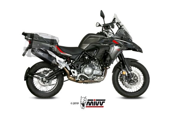 MIVV SPEED EDGE ΤΕΛΙΚΌ ΕΞΆΤΜΙΣΗΣ BENELLI TRK 502 X 2018-2024 BLACK