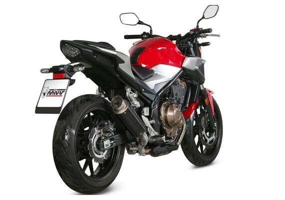 MIVV GPPRO ΤΕΛΙΚΌ ΕΞΆΤΜΙΣΗΣ HONDA CB 500 F 2019-2023 BLACK