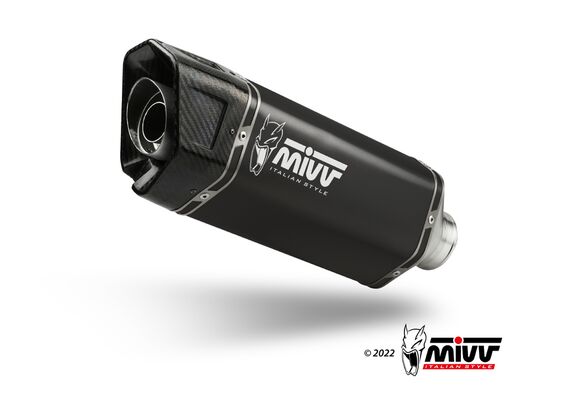 MIVV SR-1 ΤΕΛΙΚΌ ΕΞΆΤΜΙΣΗΣ KYMCO AK 550 2021-2024 BLACK