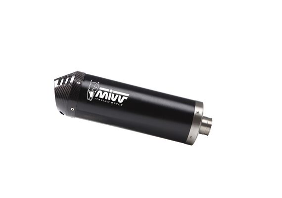 MIVV OVAL ΤΕΛΙΚΌ ΕΞΆΤΜΙΣΗΣ QJ MOTOR SRT 800 S X SX 2024-2025 BLACK
