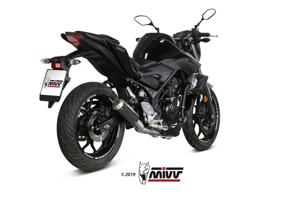 MIVV MK3 ΟΛΌΣΩΜΗ ΕΞΆΤΜΙΣΗ YAMAHA MT 03 YZF R3 2015-2024 CARBON