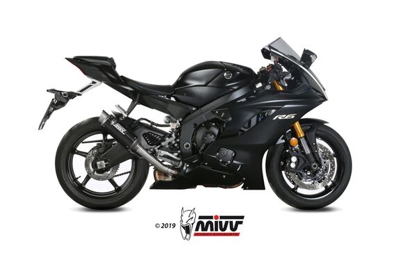 MIVV GPPRO ΤΕΛΙΚΌ ΕΞΆΤΜΙΣΗΣ YAMAHA YZF R6 2017-2022 CARBON