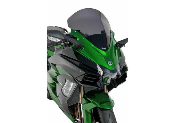 ERMAX ΖΕΛΑΤΊΝΑ KAWASAKI NINJA H2 SX SE 2018-2021 ΨΗΛΉ 47CM ΣΚΟΎΡΟ ΦΙΜΈ